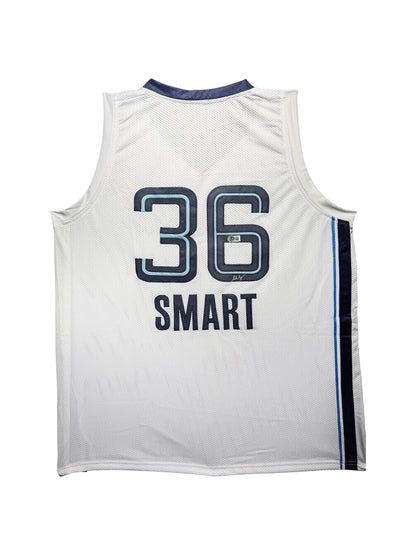 Maillot Custom Domicile  Memphis Grizzlies signe par Marcus Smart certifie par Beckett authentic-signatures