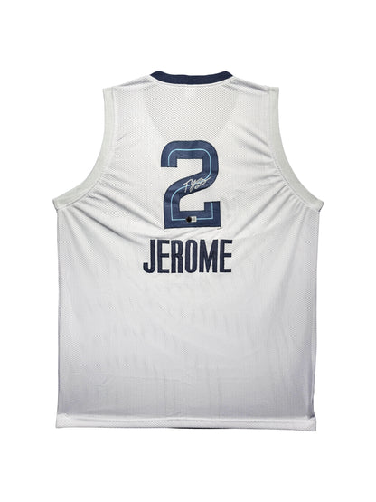 Maillot Custom Domicile  Memphis Grizzlies signe par Ty jerome certifie par Beckett authentic-signatures