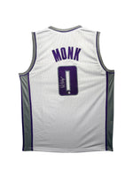 Maillot Custom Domicile Sacramento Kings signe par Malik Monk certifie par Beckett authentic-signatures