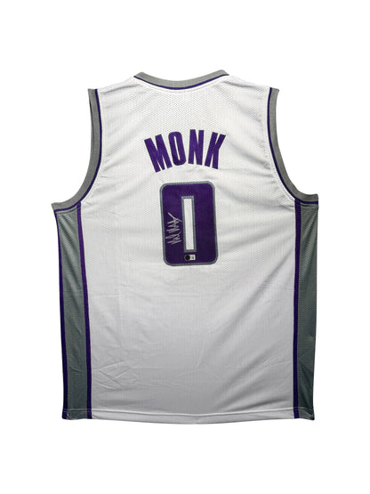 Maillot Custom Domicile Sacramento Kings signe par Malik Monk certifie par Beckett authentic-signatures