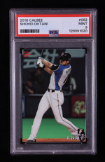 Shohei Ohtani 2016 Calbee #082 RC (PSA 9) authentic-signatures