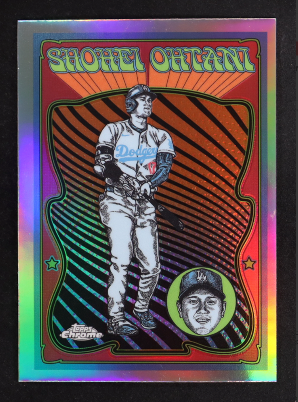 Shohei Ohtani 2025 Topps Chrome Ultra Violet All-Stars #UV1 authentic-signatures