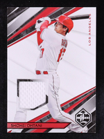 Shohei Ohtani 2022 Panini Chronicles Limited Swatches Red #49 authentic-signatures