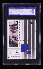 Peyton Manning 2000 UD Graded Jerseys #GPM (SGC 8.5) authentic-signatures