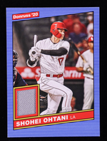 Shohei Ohtani 2020 Donruss Retro '86 Materials #40 authentic-signatures