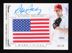 Stephen Strasburg 2014 Panini National Treasures Made In Autographs #54 #3/10 authentic-signatures