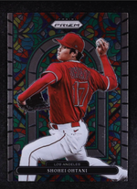 Shohei Ohtani 2022 Panini Prizm Stained Glass #3 authentic-signatures