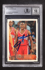 Allen Iverson Signed 1996-97 Topps #171 RC (BGS | Auto 10) authentic-signatures