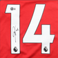 Maillot Domicile signe par Pierre Emerick Aubameyang  Arsenal FC 2019-20 Certifie par Beckett authentic-signatures