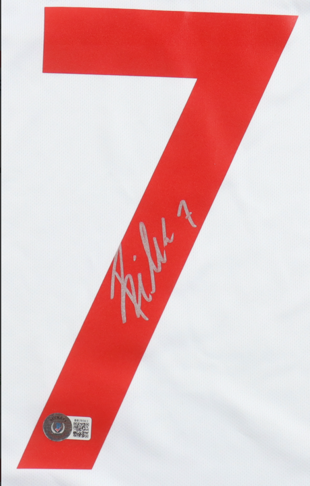 Maillot Exterieur Equipe du Portugal Edition Euro 2024 signe par Joao Felix et Certifie par Beckett authentic-signatures