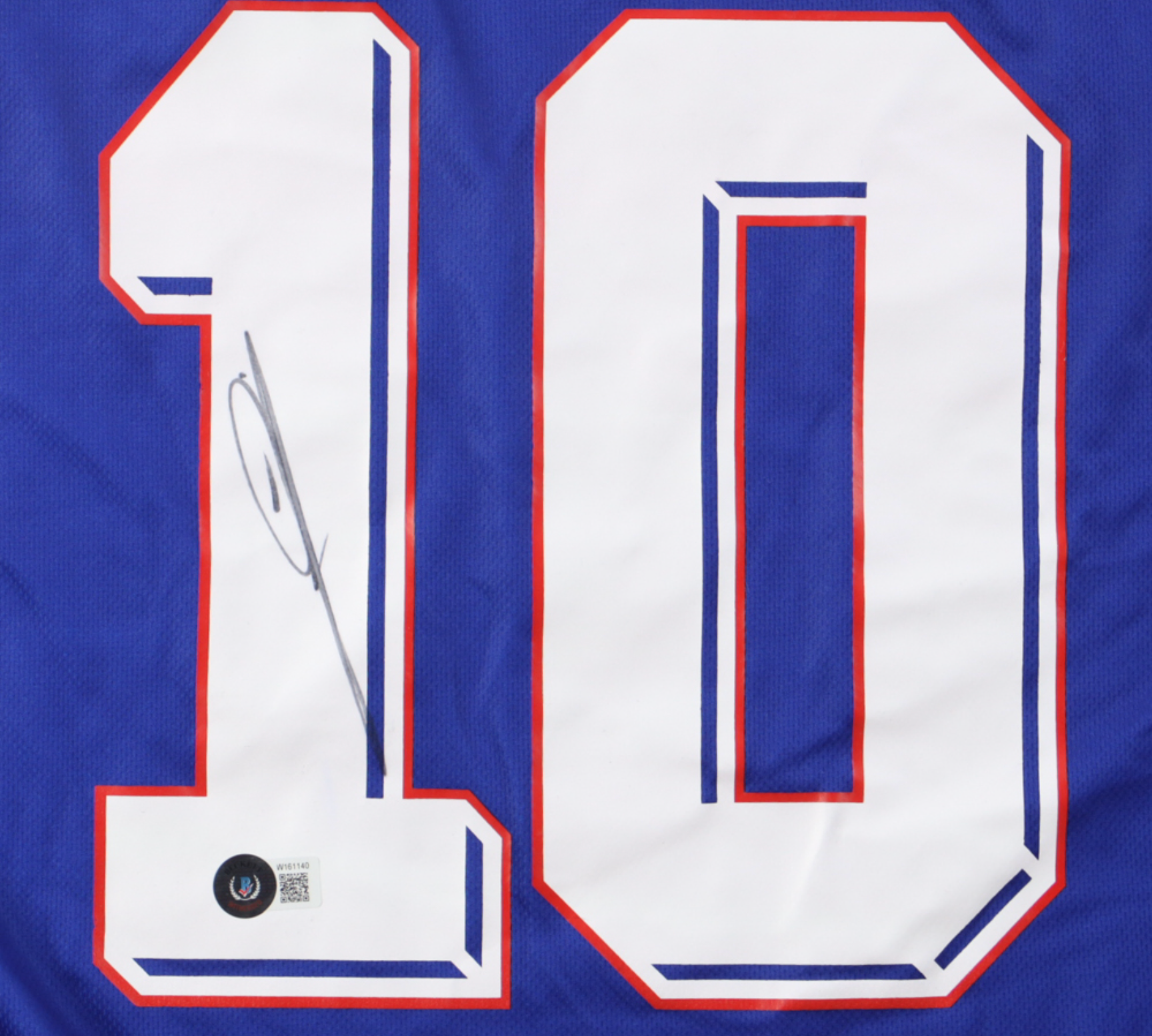 Maillot Domicile Equipe de France Edition Coupe du Monde 1998 signe par Zinedine Zidane et certifie par Beckett authentic-signatures