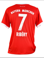 Maillot Domicile Bayern Munich 2012-13 signe par Franck Ribery et Certifie par Beckett authentic-signatures