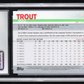 Mike Trout 2019 Topps Walmart Holiday Metallic #HW31 (CSG 10) authentic-signatures