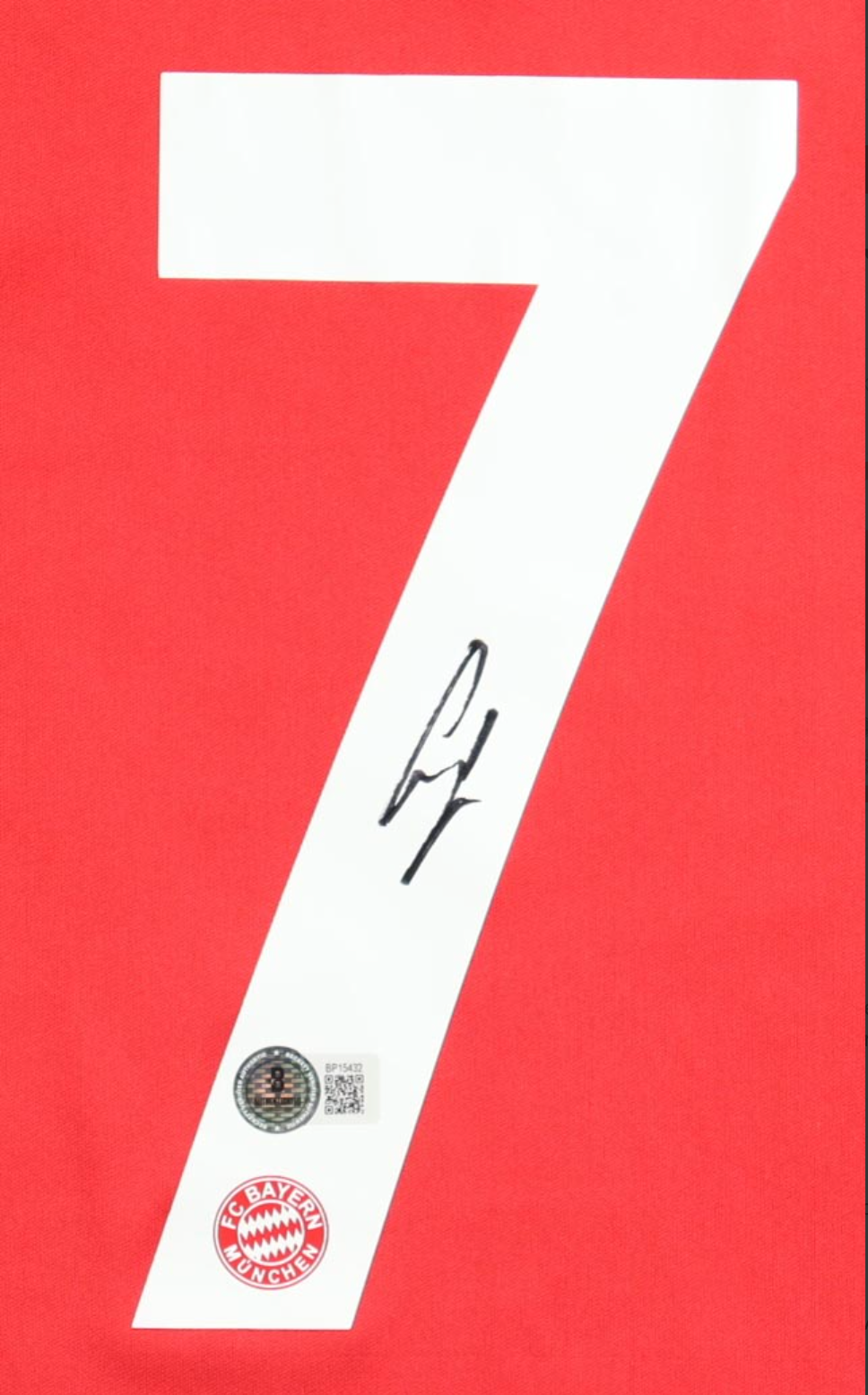 Maillot Domicile Bayern Munich 2012-13 signe par Franck Ribery et Certifie par Beckett authentic-signatures