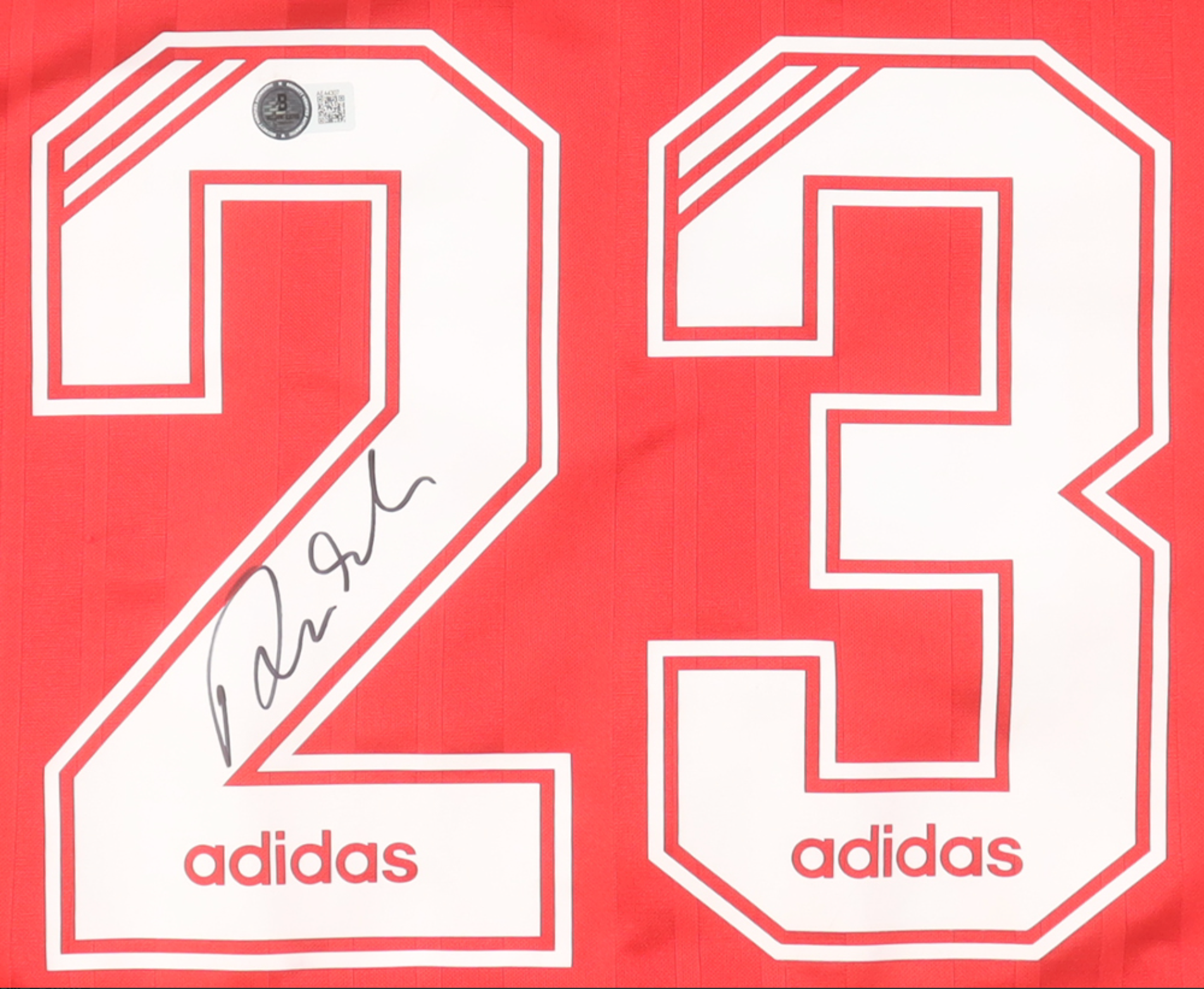 Maillot Domicile signe par Robbie Fowler Liverpool FC 1996-97 Certifie par Beckett authentic-signatures