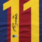 Maillot Domicile signe par Rivaldo Ferreira Fc Barcelone 1999-00 Certifie par Beckett authentic-signatures