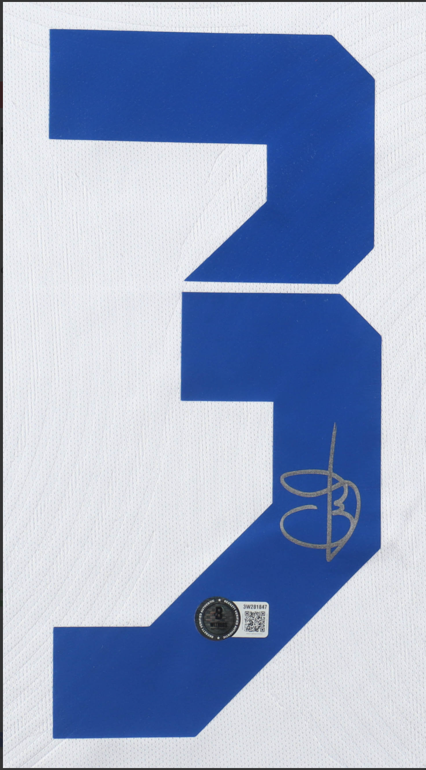 Maillot Domicile signe par Eder Militao Real Madrid CF 2021-22 Certifie par Beckett authentic-signatures