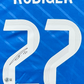 Maillot Exterieur Real Madrid CF 2025-26 signe par Antonio Rudiger Certifie par Beckett authentic-signatures