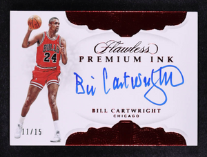 Bill Cartwright 2019 Panini National Treasures Colossal Materials Holo Gold #26 #14/25 authentic-signatures