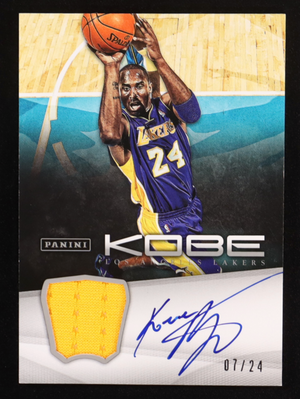 Kobe Bryant 2012-13 Panini Kobe Anthology Autographs #25 #07/24 authentic-signatures