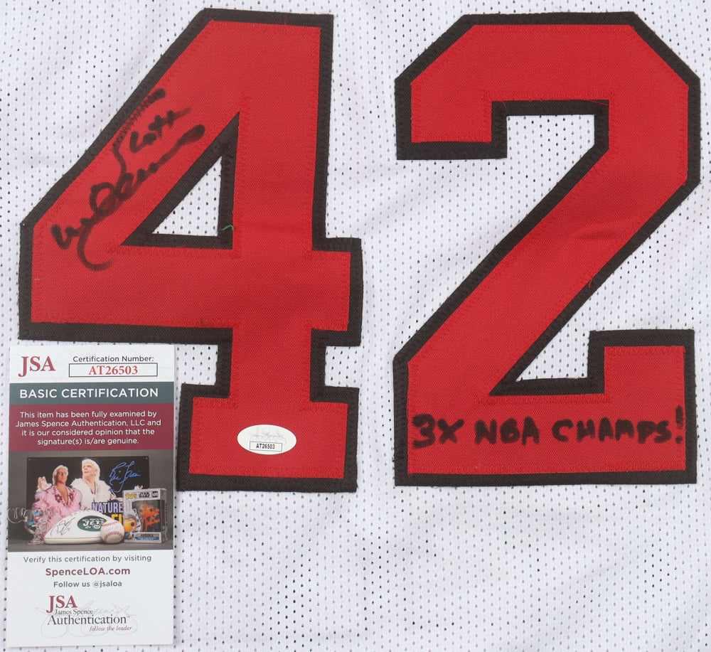 Scott Williams Signed Chicago Bulls Jersey "3X NBA CHAMPS!" Certified by JSA authentic-signatures